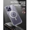 imageSUPCASE Unicorn Beetle Mag Series Case for iPhone 13 Pro 2021 Release 61 Inch Premium Hybrid Protective Clear Case Compatible with MagSafe AzureClear
