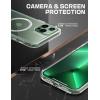 imageSUPCASE Unicorn Beetle Mag Series Case for iPhone 13 Pro 2021 Release 61 Inch Premium Hybrid Protective Clear Case Compatible with MagSafe AzureClear