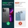 imageSUPCASE Unicorn Beetle Mag Series Case for iPhone 13 Pro 2021 Release 61 Inch Premium Hybrid Protective Clear Case Compatible with MagSafe AzureClear