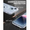 imageSUPCASE Unicorn Beetle Mag Series Case for iPhone 13 Pro 2021 Release 61 Inch Premium Hybrid Protective Clear Case Compatible with MagSafe AzureClear
