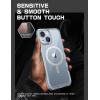 imageSUPCASE Unicorn Beetle Mag Series Case for iPhone 13 Pro 2021 Release 61 Inch Premium Hybrid Protective Clear Case Compatible with MagSafe AzureClear