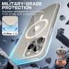 imageSUPCASE Unicorn Beetle Mag Series Case for iPhone 13 Pro 2021 Release 61 Inch Premium Hybrid Protective Clear Case Compatible with MagSafe AzureClear