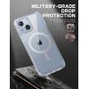 imageSUPCASE Unicorn Beetle Mag Series Case for iPhone 13 Pro 2021 Release 61 Inch Premium Hybrid Protective Clear Case Compatible with MagSafe AzureClear