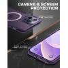 imageSUPCASE Unicorn Beetle Mag Series Case for iPhone 13 Pro 2021 Release 61 Inch Premium Hybrid Protective Clear Case Compatible with MagSafe AzureFrostMauve