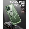 imageSUPCASE Unicorn Beetle Mag Series Case for iPhone 13 Pro 2021 Release 61 Inch Premium Hybrid Protective Clear Case Compatible with MagSafe AzureGreen