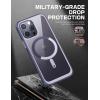 imageSUPCASE Unicorn Beetle Mag Series Case for iPhone 13 Pro 2021 Release 61 Inch Premium Hybrid Protective Clear Case Compatible with MagSafe AzureMauve