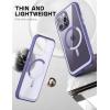 imageSUPCASE Unicorn Beetle Mag Series Case for iPhone 13 Pro 2021 Release 61 Inch Premium Hybrid Protective Clear Case Compatible with MagSafe AzureMauve