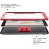 imageSUPCASE Unicorn Beetle PRO Case for iPad Air 3 2019 and iPad Pro 105 2017 Heavy Duty with Builtin Screen Protector FullBody Rugged Protective CaseBlueMetallicRed