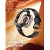 imageSUPCASE Unicorn Beetle Pro Case Designed for Apple Watch Ultra 12 49mm 20222023 2 Pack Screen Protector Rugged Protective Case with Strap BandsBlack