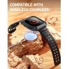 imageSUPCASE Unicorn Beetle Pro Case Designed for Apple Watch Ultra 12 49mm 20222023 2 Pack Screen Protector Rugged Protective Case with Strap BandsBlack