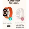 imageSUPCASE Unicorn Beetle Pro Case Designed for Apple Watch Ultra 12 49mm 20222023 2 Pack Screen Protector Rugged Protective Case with Strap BandsBlack
