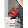 imageSUPCASE Unicorn Beetle Pro Series Case Designed for Airpods 1 ampamp 2 FullBody Rugged Protective Case with Carabiner for Apple Airpods 1st ampamp 2nd PurpleRed