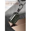 imageSUPCASE Unicorn Beetle Pro Series Case Designed for Airpods Pro 202320222019 FullBody Rugged Protective Case with Carabiner for AirPods Pro 2nd Generation  1st Generation DarkGreenDarkGreen