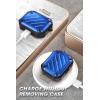 imageSUPCASE Unicorn Beetle Pro Series Case Designed for Airpods Pro FullBody Rugged Protective Case with Carabiner for Apple Airpods Pro BlackBlue
