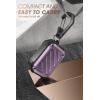 imageSUPCASE Unicorn Beetle Pro Series Case Designed for Airpods Pro FullBody Rugged Protective Case with Carabiner for Apple Airpods Pro BlackPurple