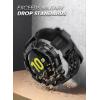 imageSUPCASE Unicorn Beetle Pro Series Case for Galaxy Watch 4 44mm 2021 Release Rugged Protective Case with Strap BandsBlack