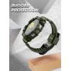 imageSUPCASE Unicorn Beetle Pro Series Case for Galaxy Watch 4 44mm 2021 Release Rugged Protective Case with Strap BandsDark Green