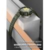 imageSUPCASE Unicorn Beetle Pro Series Case for Galaxy Watch 4 44mm 2021 Release Rugged Protective Case with Strap BandsDark Green