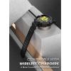 imageSUPCASE Unicorn Beetle Pro Series Case for Galaxy Watch Active 2Galaxy Watch Active 40mm Rugged Protective Case with Strap Bands for Galaxy Watch ActiveActive 2 40mm 2019 ReleaseBlack