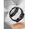 imageSUPCASE Unicorn Beetle Pro Series Case for Galaxy Watch Active 2Galaxy Watch Active 40mm Rugged Protective Case with Strap Bands for Galaxy Watch ActiveActive 2 40mm 2019 ReleaseBlack