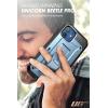 imageSUPCASE Unicorn Beetle Pro Series Case for iPhone 12 Mini 2020 Release 54 Inch Builtin Screen Protector FullBody Rugged Holster Case BlackCerulean