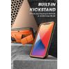 imageSUPCASE Unicorn Beetle Pro Series Case for iPhone 12 Mini 2020 Release 54 Inch Builtin Screen Protector FullBody Rugged Holster Case BlackOrange
