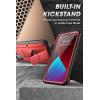 imageSUPCASE Unicorn Beetle Pro Series Case for iPhone 12 Pro Max 2020 Release 67 Inch Builtin Screen Protector FullBody Rugged Holster CaseBlackMetallic Red