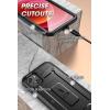 imageSUPCASE Unicorn Beetle Pro Series Case for iPhone 13 Mini 2021 Release 54 Inch Builtin Screen Protector FullBody Rugged Holster Case BlackBlack