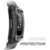 imageSUPCASE Unicorn Beetle Pro Series Design for Fitbit Inspire ampamp Fitbit Inspire Hr Replacement Bands with Builtin Rugged Protective CaseThermoplastic Polyurethane Black
