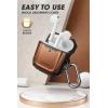 imageSUPCASE Unicorn Beetle Royal Series Case Designed for Airpods 1 ampamp 2 FullBody Rugged Protective Cover Case with Carabiner for Apple Airpods 1st ampamp 2nd Brown