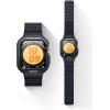 imageSUPCASE Unicorn Beetle Seal Case with Band for Apple Watch Series 987654SE 4544mm Rugged Protective Case with Magnetic Soft Silicone Strap Bands Black