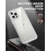 imageSUPCASE Unicorn Beetle Series Clear Protective Case for iPhone 13 Pro 61 inch 2021 TransparentGray