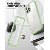 imageSUPCASE Unicorn Beetle Series Clear Protective Case for iPhone 13 Pro 61 inch 2021 TransparentMintGreen