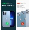 imageSUPCASE Unicorn Beetle Series Clear Protective Case for iPhone 13 Pro 61 inch 2021 TransparentTan