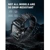 imageSUPCASE Unicorn Beetle Steel Case with Band for Apple Watch Series 98SE27654SE 4544mm Stainless Steel Metal Rugged Protective Case with Strap BandsDark