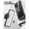 imageSUPCASE Unicorn Beetle Style Series Case Designed for iPhone 12 Mini 2020 Release 54 Inch  Premium Hybrid Protective Clear Case BlackBlack