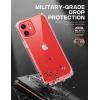 imageSUPCASE Unicorn Beetle Style Series Case Designed for iPhone 12 Mini 2020 Release 54 Inch  Premium Hybrid Protective Clear Case BlackClear