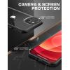 imageSUPCASE Unicorn Beetle Style Series Case for iPhone 13 Mini 2021 Release 54 Inch Premium Hybrid Protective Clear Case BlackBlack