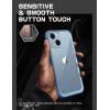 imageSUPCASE Unicorn Beetle Style Series Case for iPhone 14  iPhone 13 Premium Hybrid Protective Slim Clear Case AzureAzure
