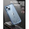 imageSUPCASE Unicorn Beetle Style Series Case for iPhone 14  iPhone 13 Premium Hybrid Protective Slim Clear Case AzureAzure