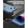 imageSUPCASE Unicorn Beetle Style Series Case for iPhone 14  iPhone 13 Premium Hybrid Protective Slim Clear Case AzureAzure
