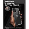 imageSUPCASE Unicorn Beetle Style Series Case for iPhone 14  iPhone 13 Premium Hybrid Protective Slim Clear Case AzureBlack
