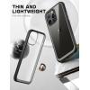 imageSUPCASE Unicorn Beetle Style Series Case for iPhone 14  iPhone 13 Premium Hybrid Protective Slim Clear Case AzureBlack