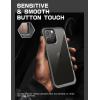 imageSUPCASE Unicorn Beetle Style Series Case for iPhone 14  iPhone 13 Premium Hybrid Protective Slim Clear Case AzureBlack