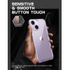 imageSUPCASE Unicorn Beetle Style Series Case for iPhone 14  iPhone 13 Premium Hybrid Protective Slim Clear Case AzureClear