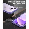 imageSUPCASE Unicorn Beetle Style Series Case for iPhone 14  iPhone 13 Premium Hybrid Protective Slim Clear Case AzureMauve
