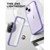 imageSUPCASE Unicorn Beetle Style Series Case for iPhone 14  iPhone 13 Premium Hybrid Protective Slim Clear Case AzureMauve