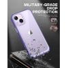 imageSUPCASE Unicorn Beetle Style Series Case for iPhone 14  iPhone 13 Premium Hybrid Protective Slim Clear Case AzureMauve