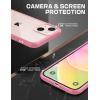 imageSUPCASE Unicorn Beetle Style Series Case for iPhone 14  iPhone 13 Premium Hybrid Protective Slim Clear Case AzurePeach