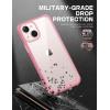 imageSUPCASE Unicorn Beetle Style Series Case for iPhone 14  iPhone 13 Premium Hybrid Protective Slim Clear Case AzurePeach